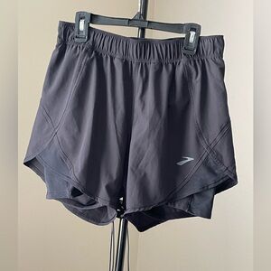 Brooks Chaser 5” 2 in 1 running shorts